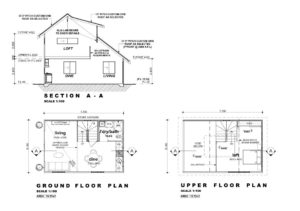 The Rembrandt - One Bed Loft Floorplan - Granny Flat Masters, Perth